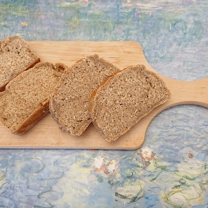 黒パン風⭐ライ麦と全粒粉のブロート